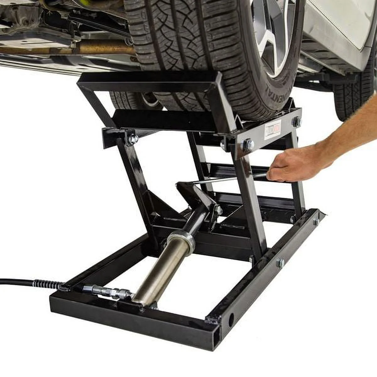 2026 Black Widow Hydraulic Car Lift with Ramp - 3,000 lb. per pair Capacity