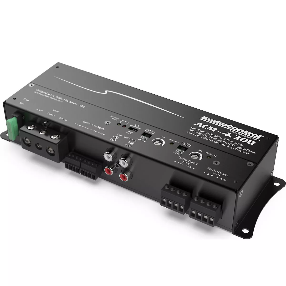 AudioControl ACM-4.300 4 Channel Micro Amplifier