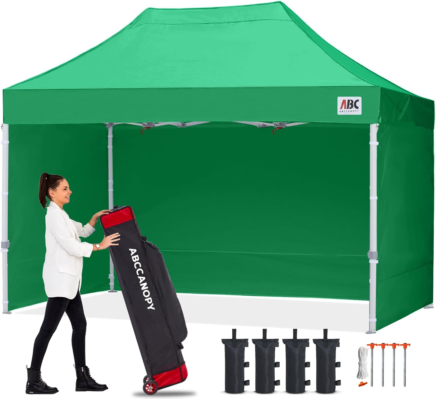 Easy Pop Up Canopy Tent 10×10 with Sidewalls