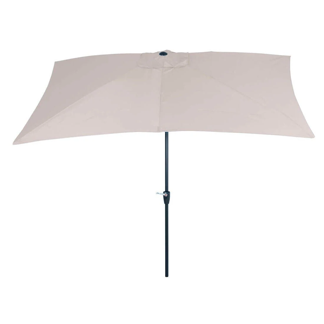 3m x 2m Rectangle Parasol Crank Tilt Garden Patio Umbrella