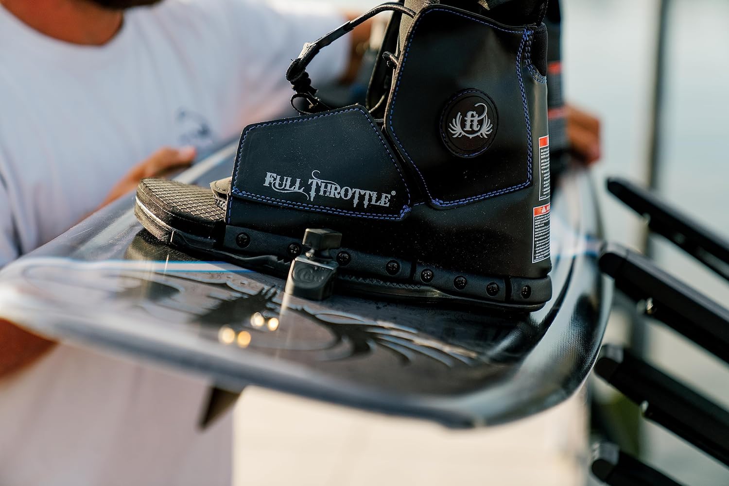 Extreme Wakeboard Kit (Black/Blue, 55.1 x 21.6-Inch/ 140cm x 42cm) – Wakeboard Kit