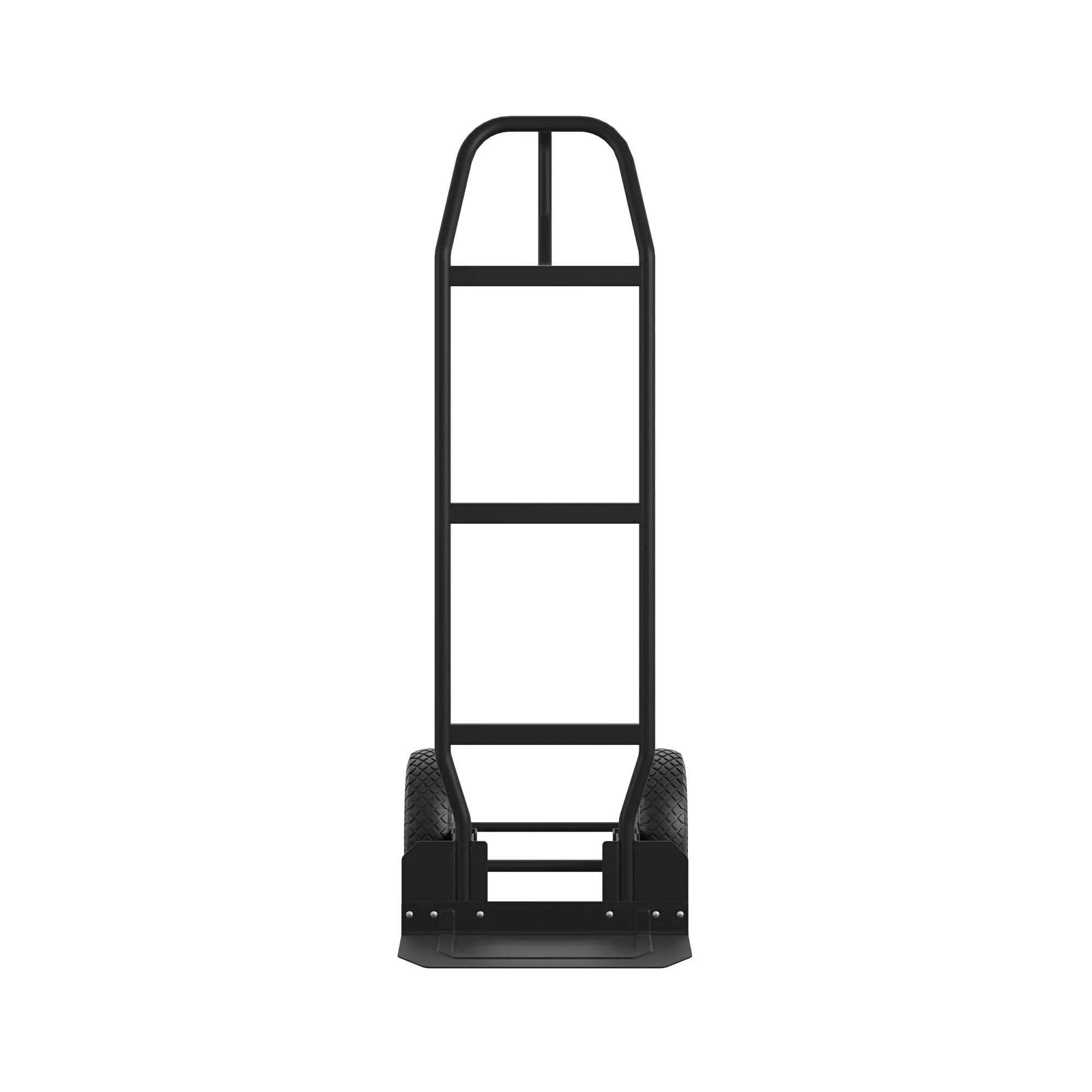 COSCO Load Assist Hand Truck with P Handle and Flat Free Wheels, 800lb capacity