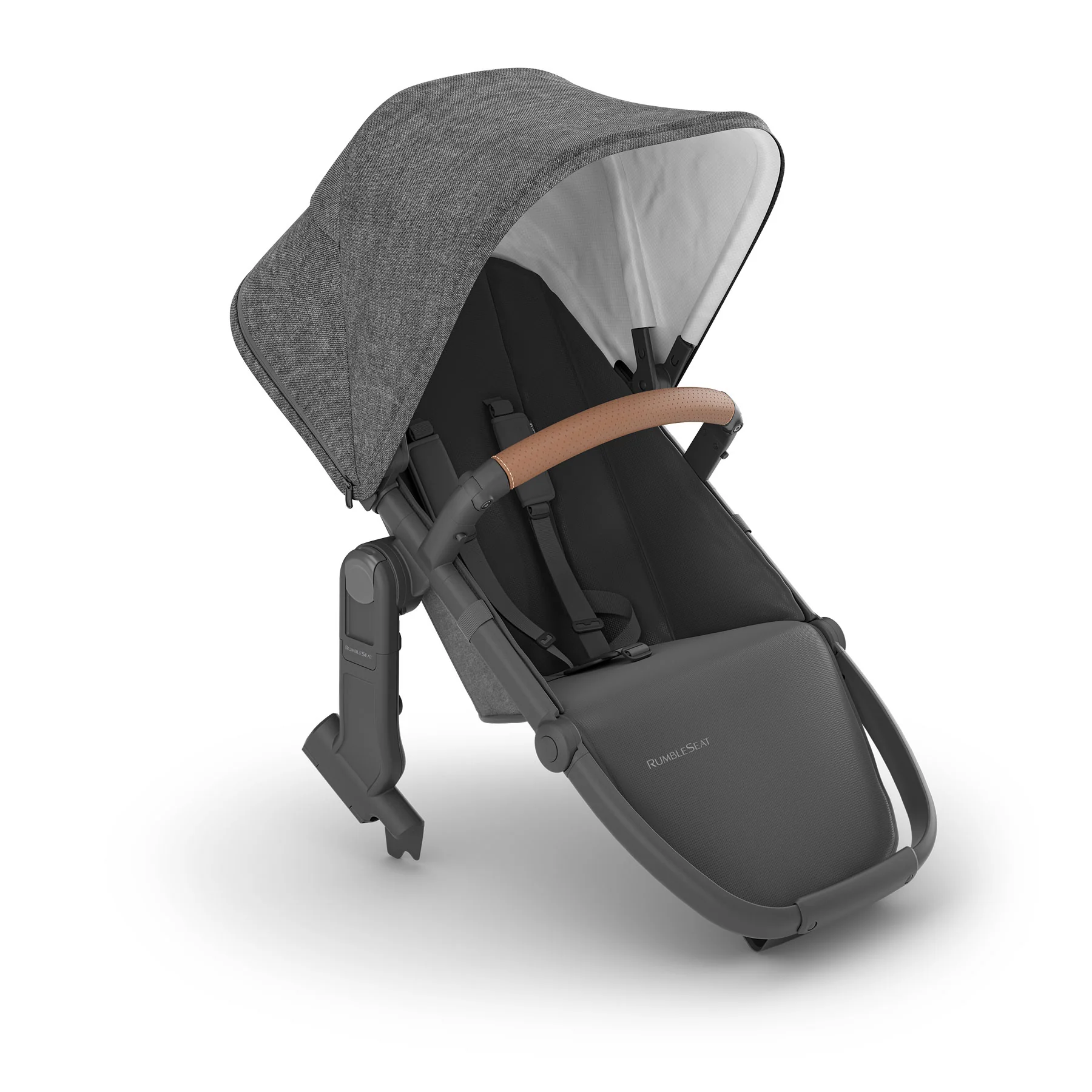 2026 UPPAbaby VISTA V2 RumbleSeat V2+ – Enhanced Double Stroller Seat with Adjustable Footrest & Canopy