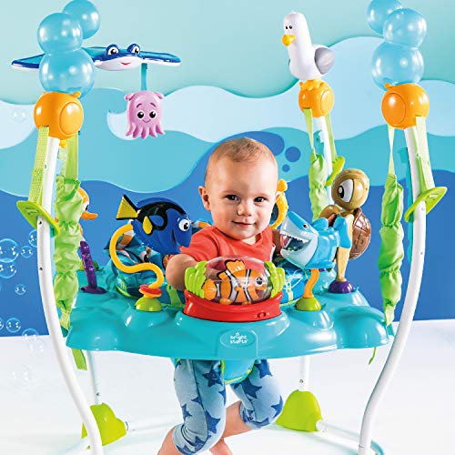 2026 Bright Starts Baby Finding Nemo Sea of Activities Baby Activity Center Jumper