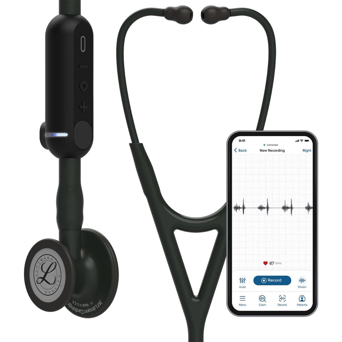 Core Digital Stethoscope – 40X Amplification & ANC