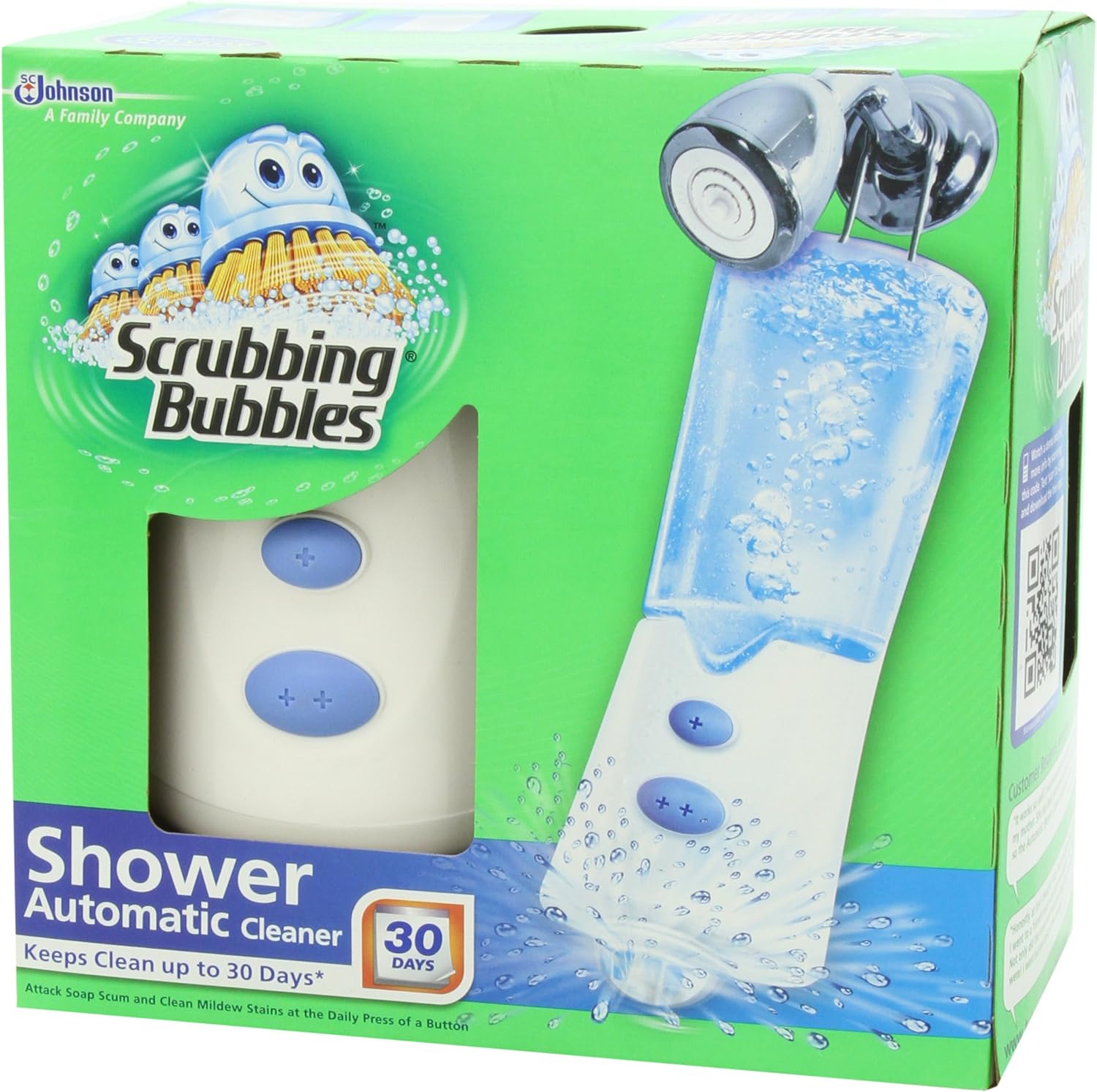 Bubbles Automatic Shower Cleaner, Starter Kit, 34 Ounce.
