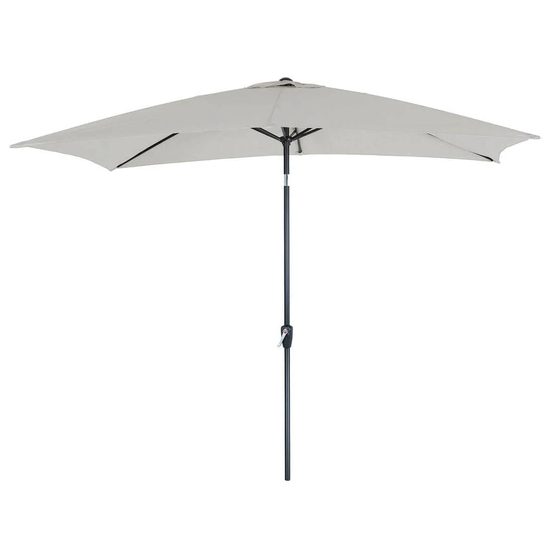 3m x 2m Rectangle Parasol Crank Tilt Garden Patio Umbrella