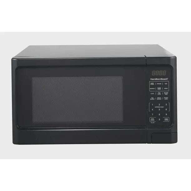 2026 Hamilton Beach 1.1 Cu. Ft. Sleek Black Digital Microwave - Effortless Touchpad Controls