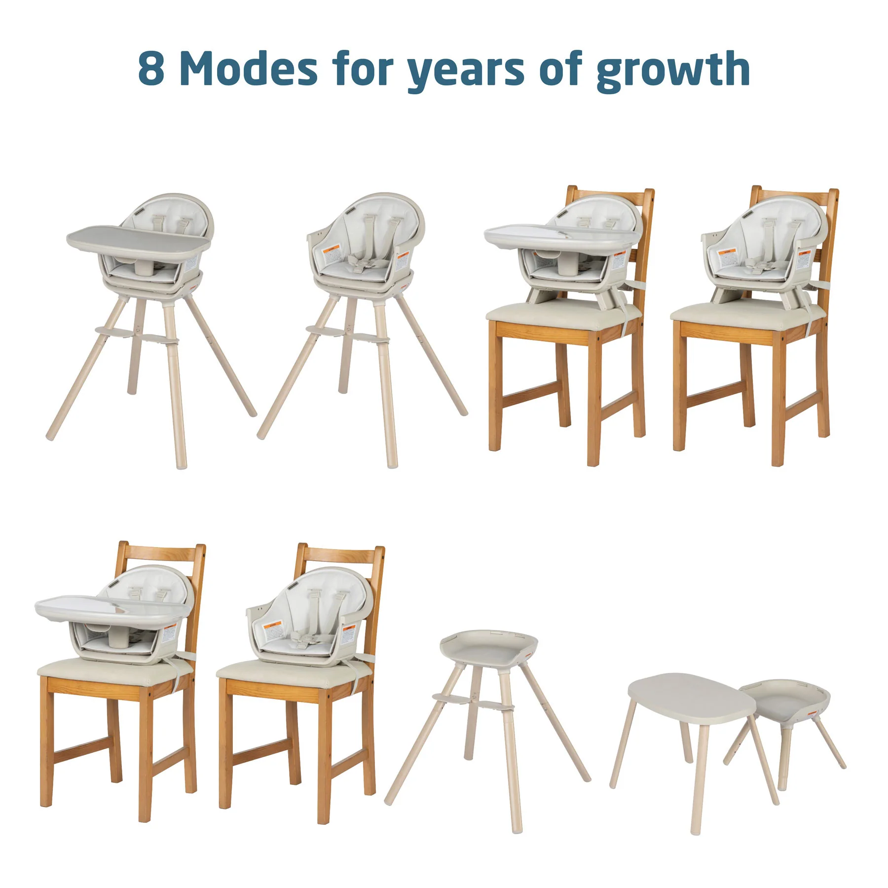 2026 Maxi-Cosi Moa 8-in-1 Convertible High Chair – Grows with Your Child from 6 Months to 5 Years
