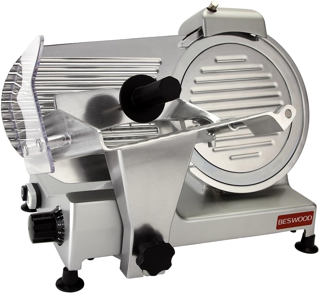 10′′ Chromium-Plated Electric Meat & Cheese Slicer