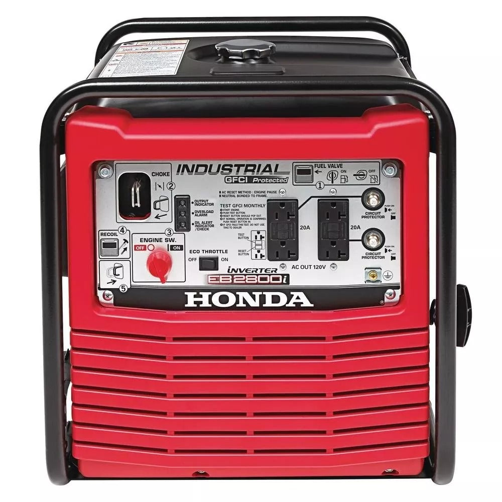 2026 2,800-Watt Gasoline Powered Portable Industrial Inverter Generator