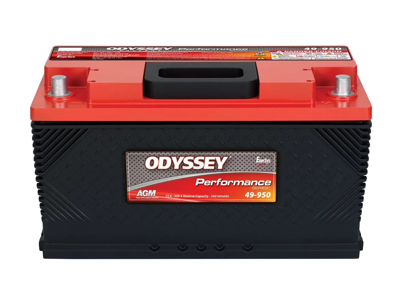 2026 Odyssey Performance ODP-AGM49/H8/L5 Automotive Battery