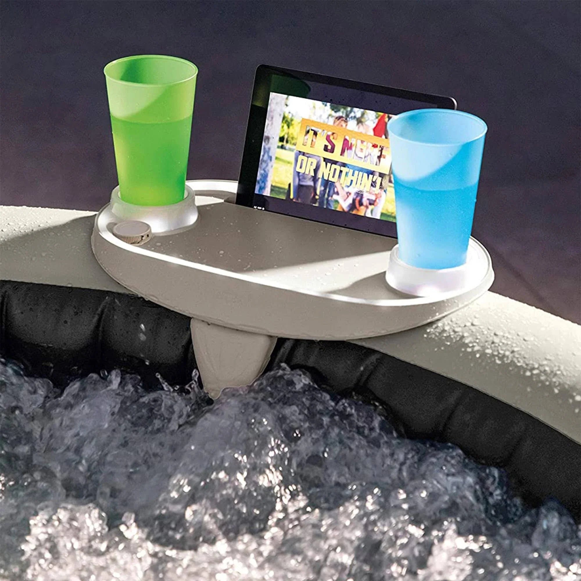 Intex PureSpa Plus Portable Inflatable Hot Tub, 77 x 28