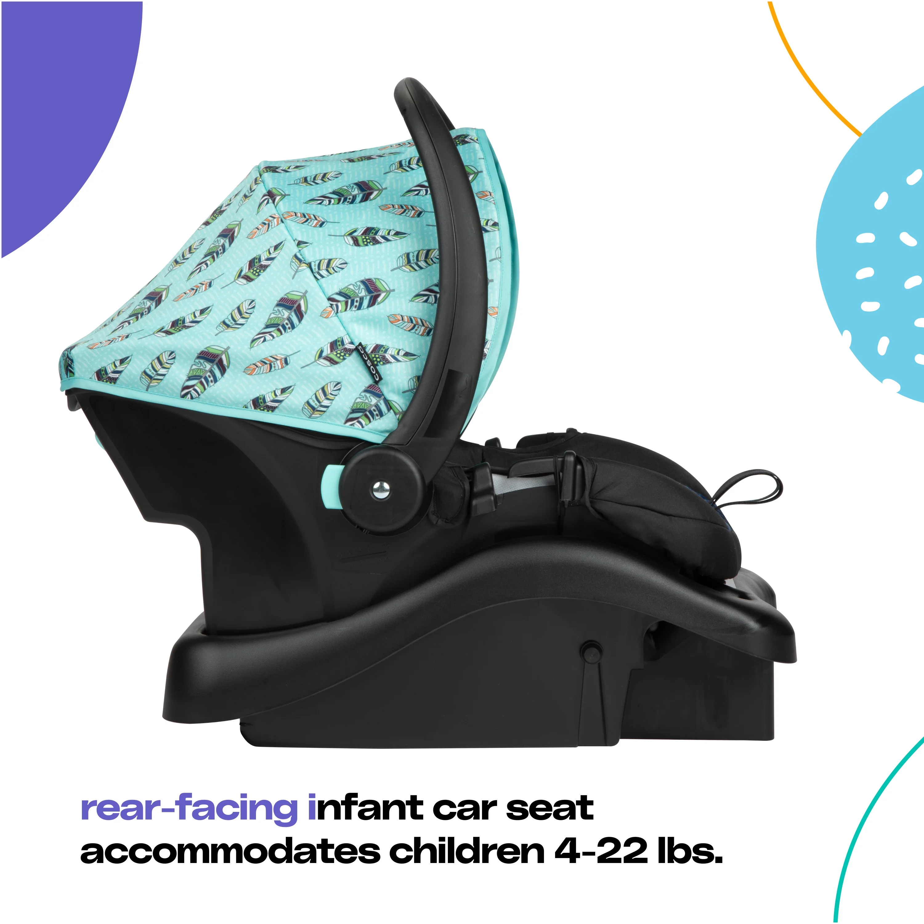 2026 Cosco Kids Lift & Stroll DX Travel System, Gray Arrows, Toddler, Unisex