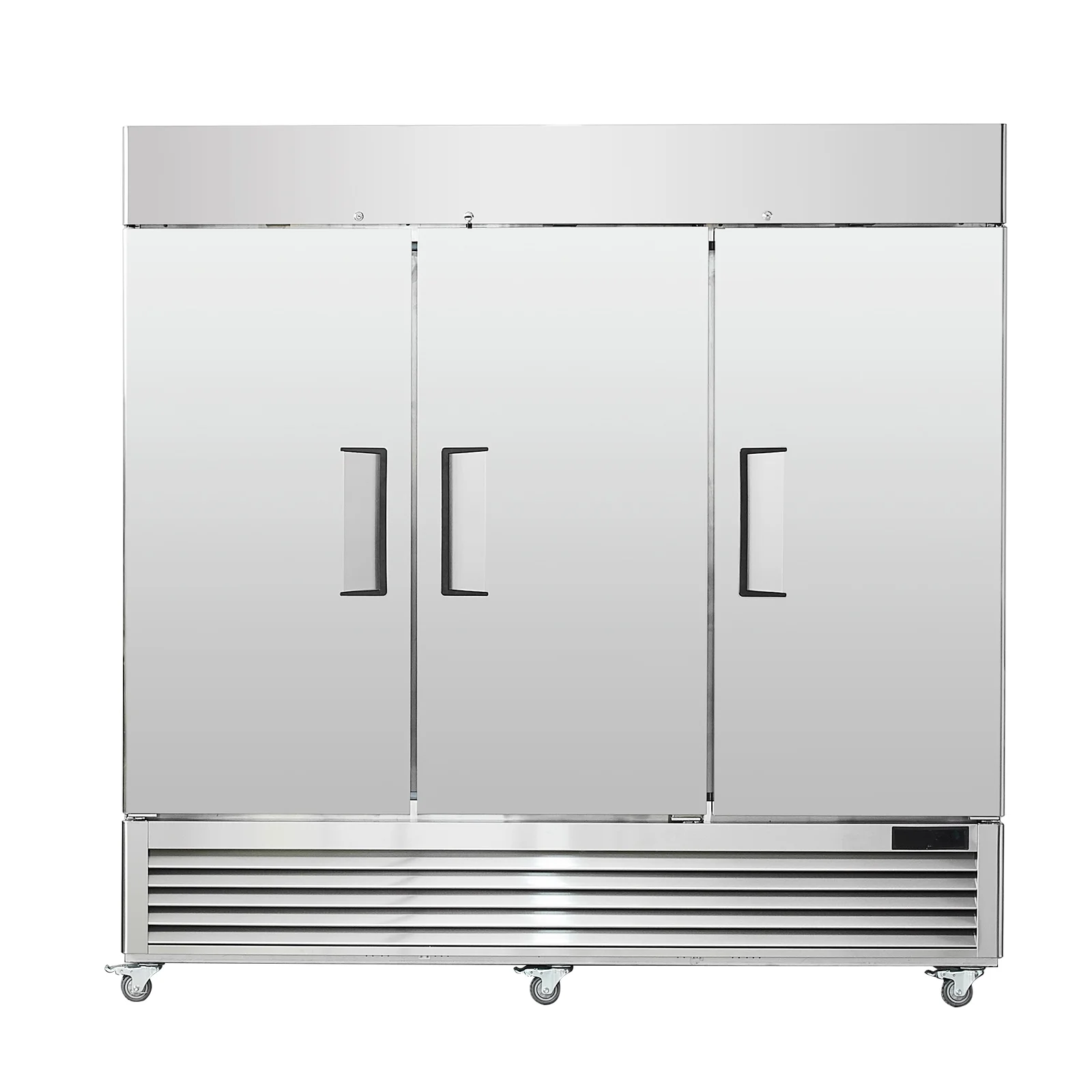 2026 SKYSHALO Commercial Freezer 60.42 Cu.ft Reach In Upright Freezer 3 Doors 12 Shelves