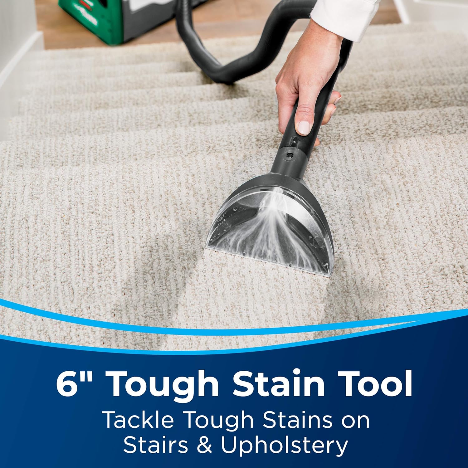 Big Green Professional Carpet Cleaner with Tools