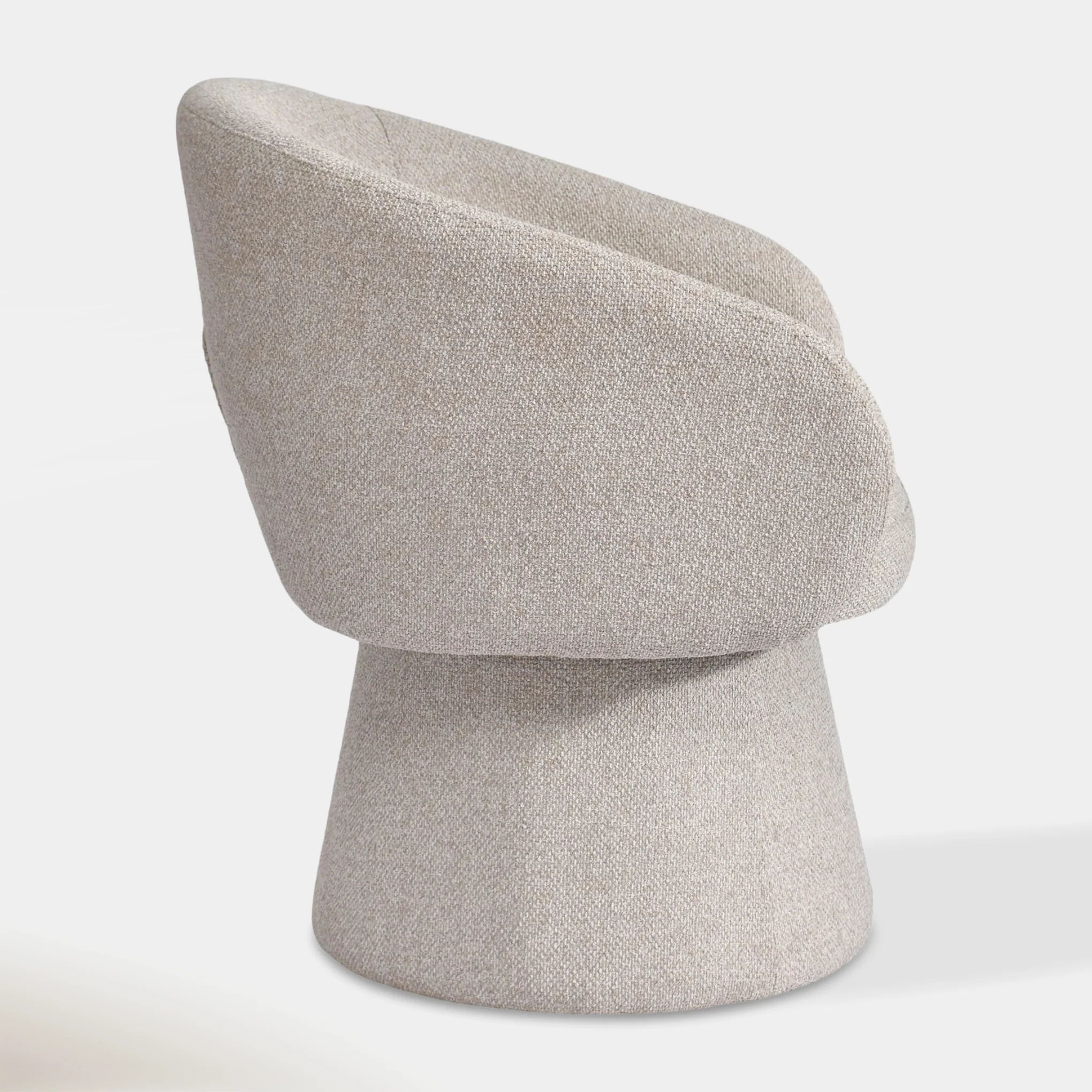 Jericho Club Chair in Bone White – Modern Elegance & Comfort