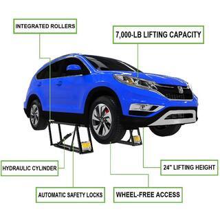 2026 7000TL Portable Car Lift for Trucks & SUVs, 7000 lbs Capacity