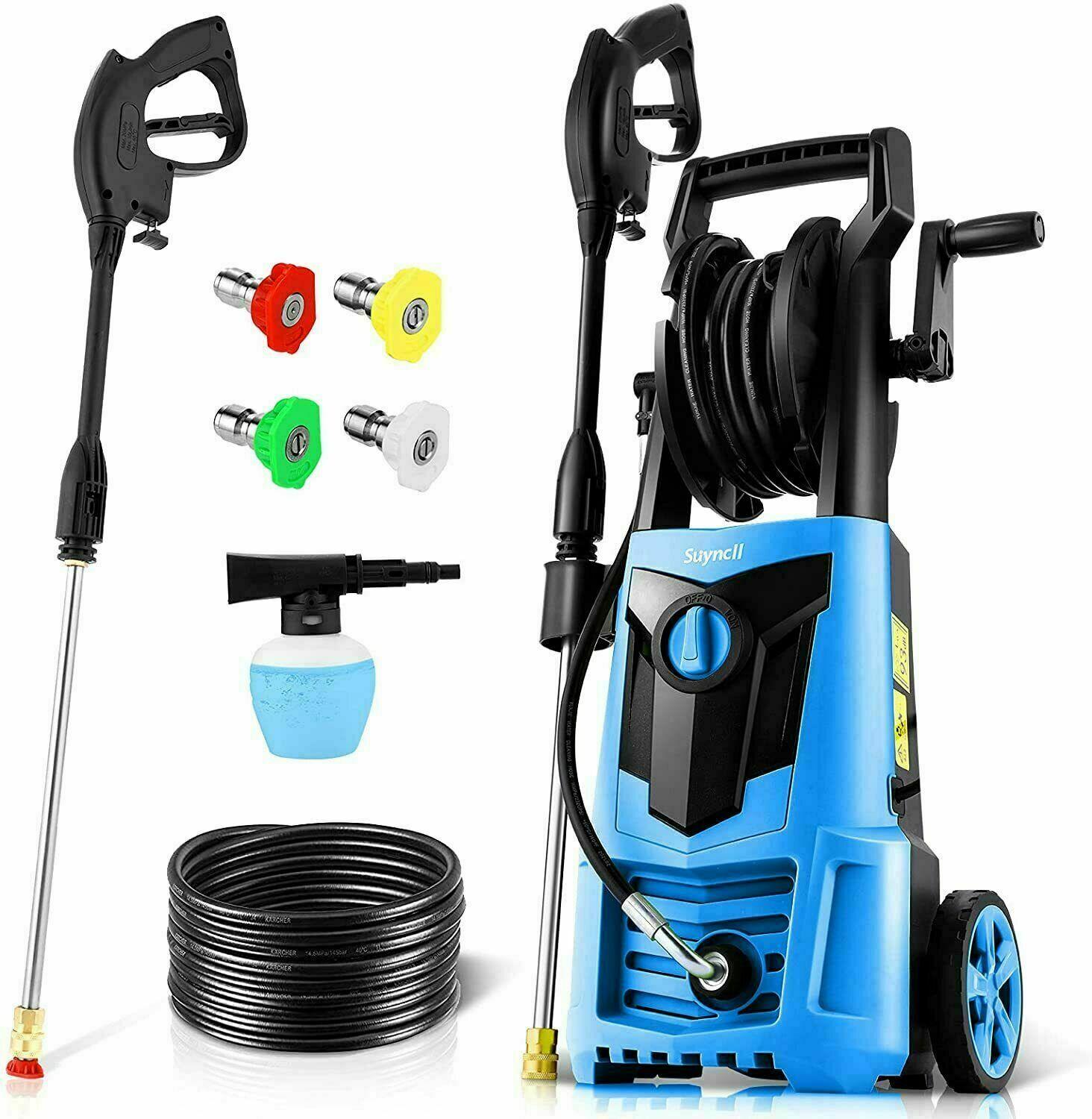 2026 Suyncll Electric Pressure Washer 3000PSI, 2.4GPM High Power Washer Cleaner NEW