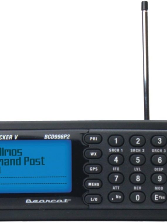 BCD996P2 Digital Mobile TrunkTracker V Scanner, 25,000 Dynamically Allocated Channels, Close Call RF Capture Technology, 4-Line Alpha display, Base/Mobile Design, Phase 2