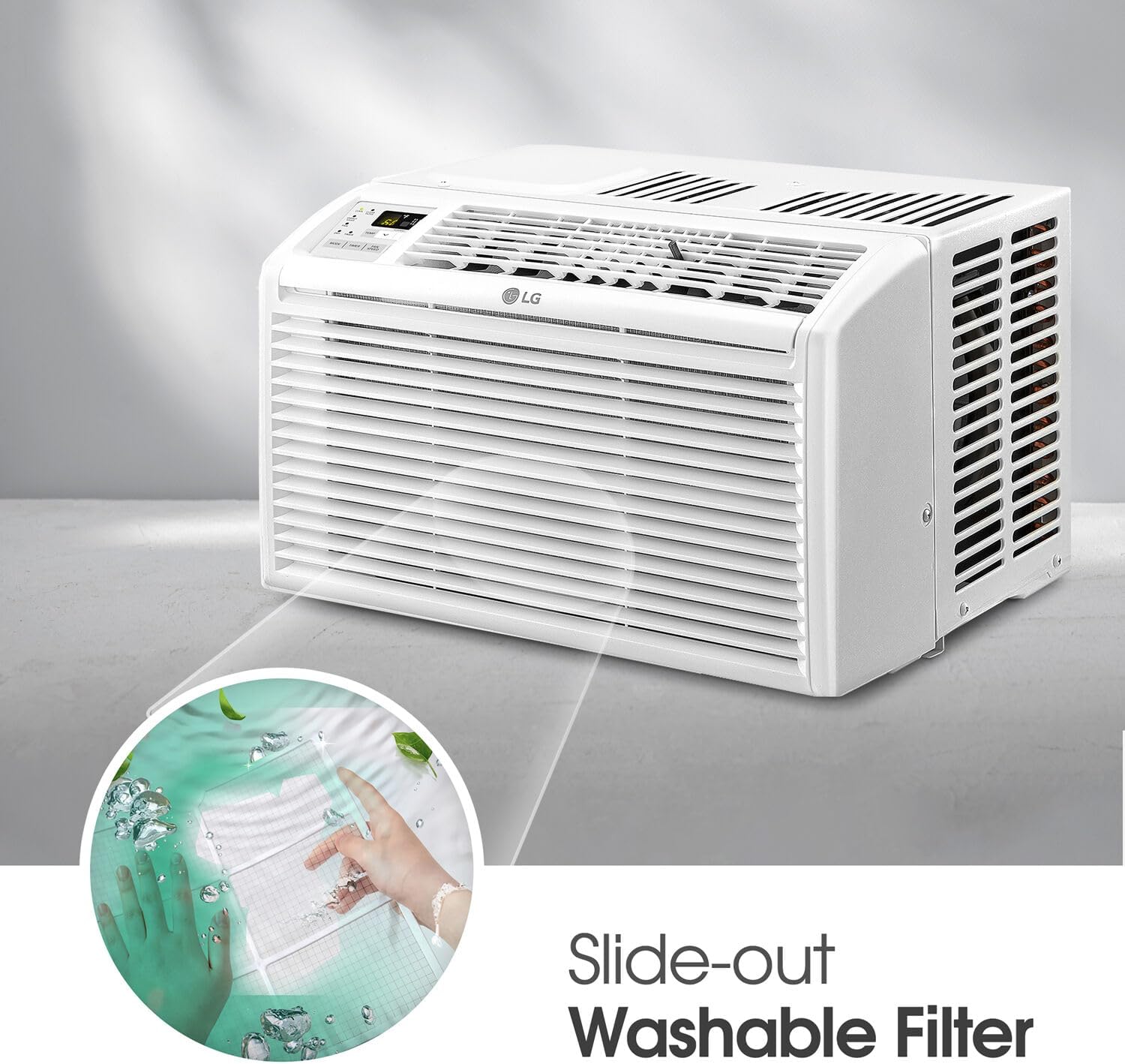 8,000 BTU Window Air Conditioner, Remote & Quiet