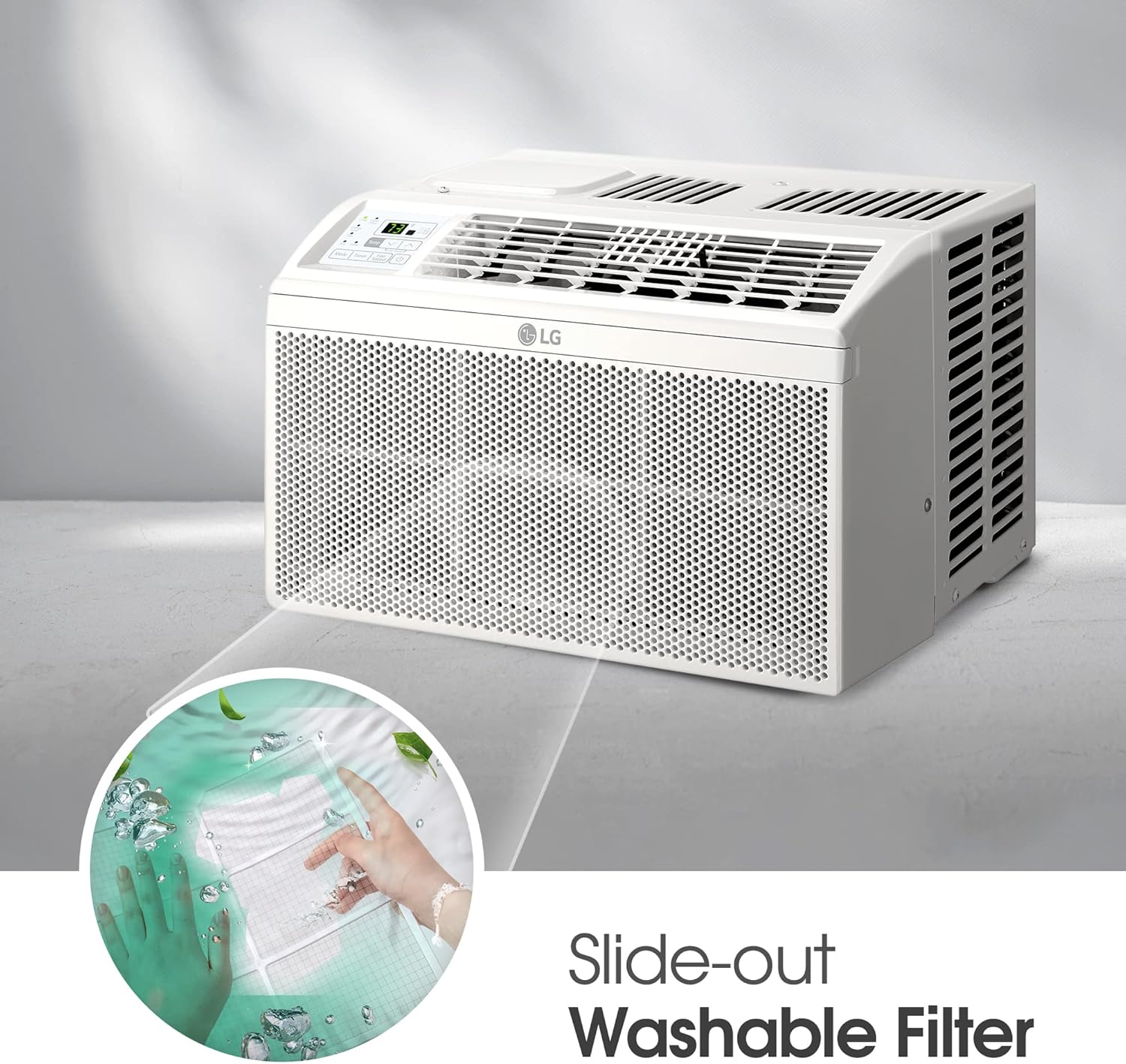 Lw6024Rsmx Wi-Fi Window Air Conditioner, 6,000 BTU