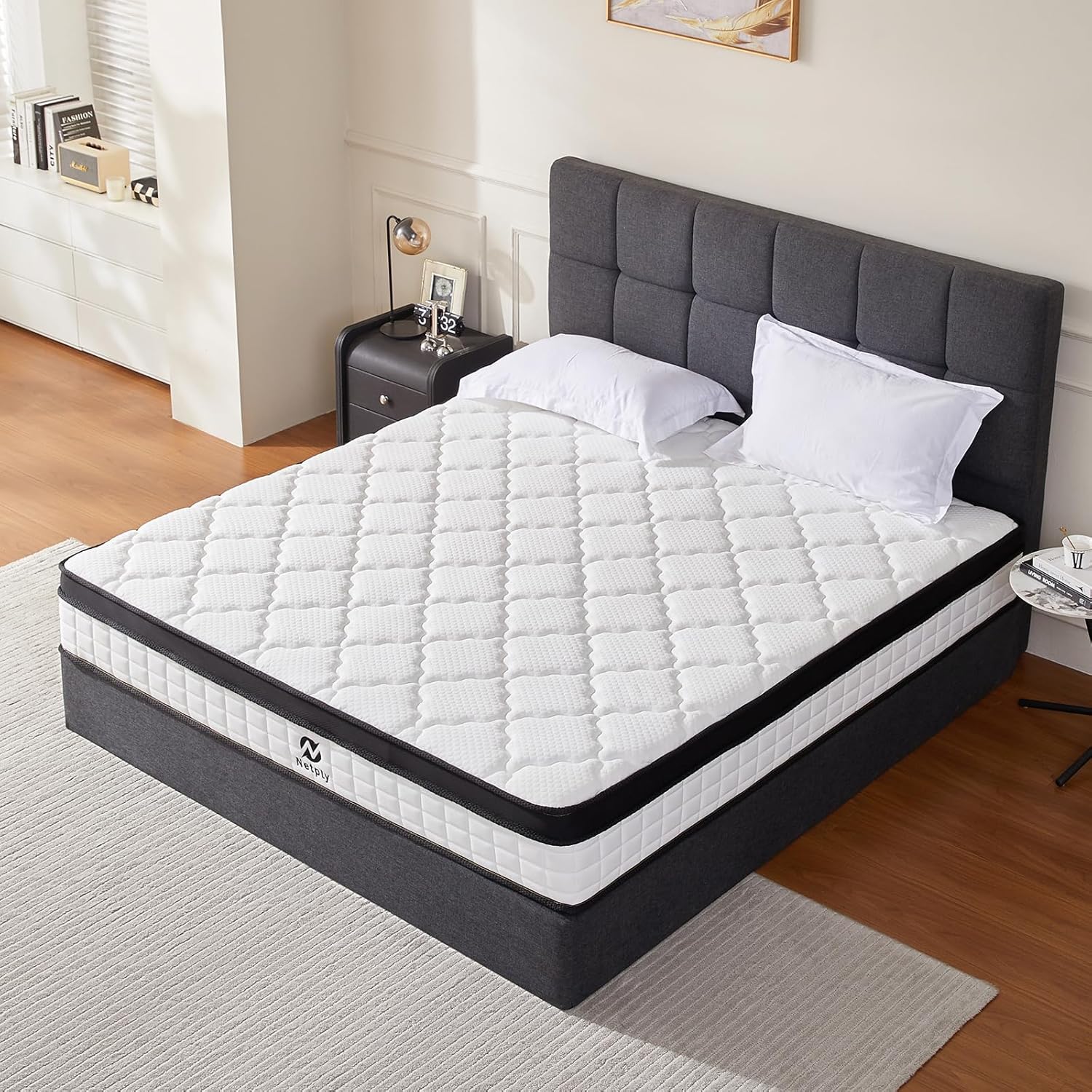 King Size Hybrid Memory Foam Mattress – 12 Inch