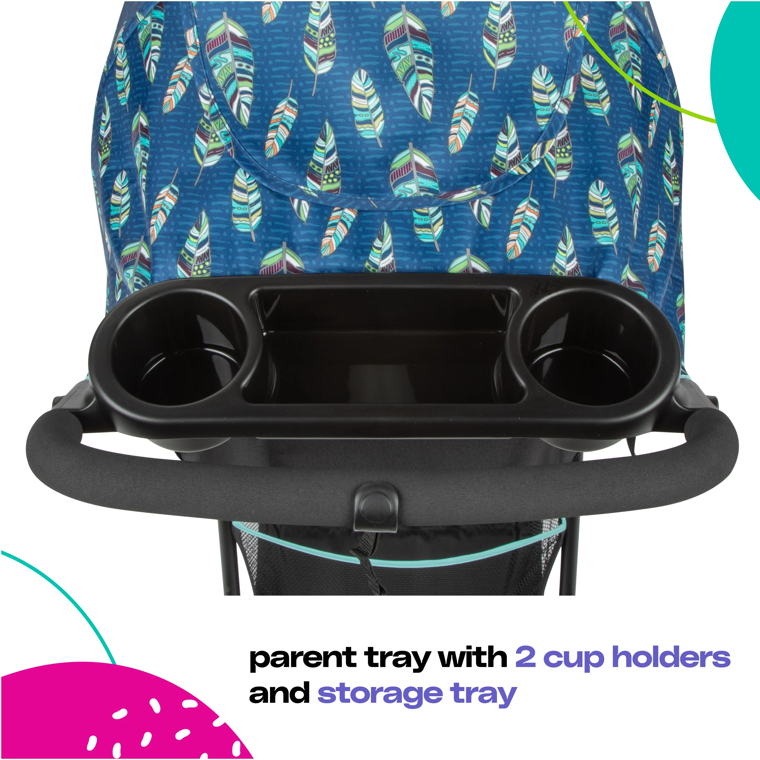 2026 Cosco Kids Lift & Stroll DX Travel System, Gray Arrows, Toddler, Unisex