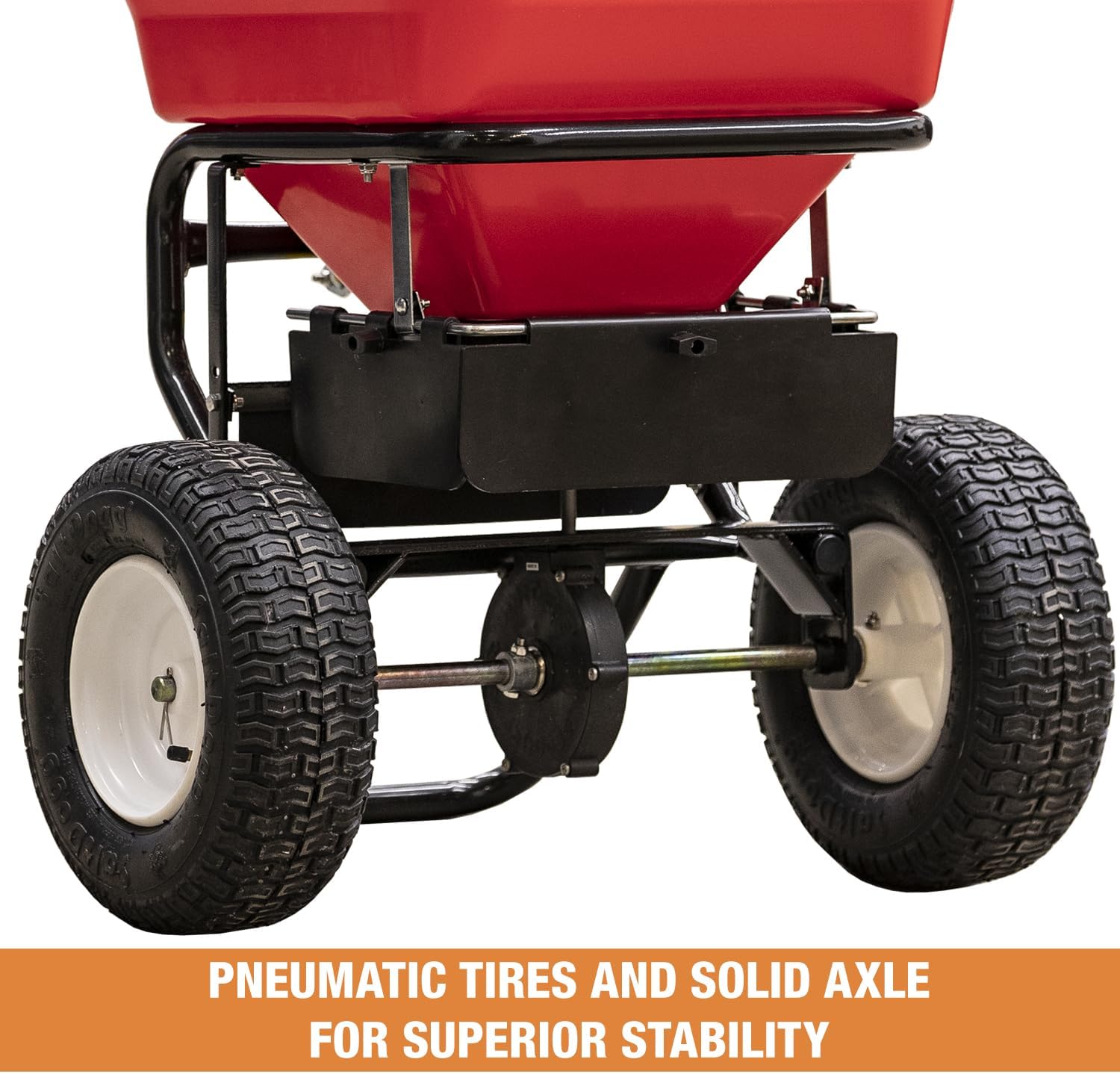 2026 Multi-Purpose Walk Behind Push Spreader 3039632R Grounds Keeper, 100 Pound Capacity, Multi Use Tool for Grass Seed, Salt, De-Icer, Fertilizer and Seeds