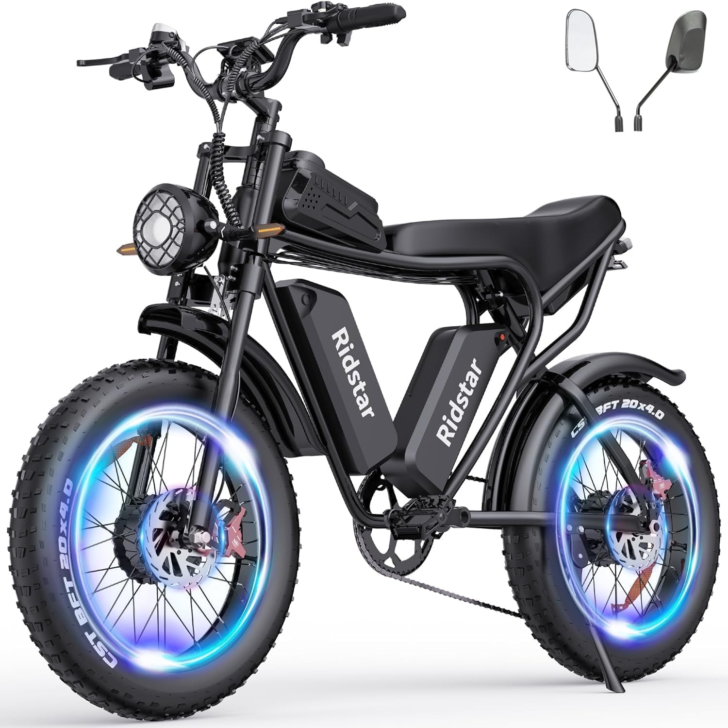 Electric Bike Q20, 2000W, 52V, 30-180 Miles