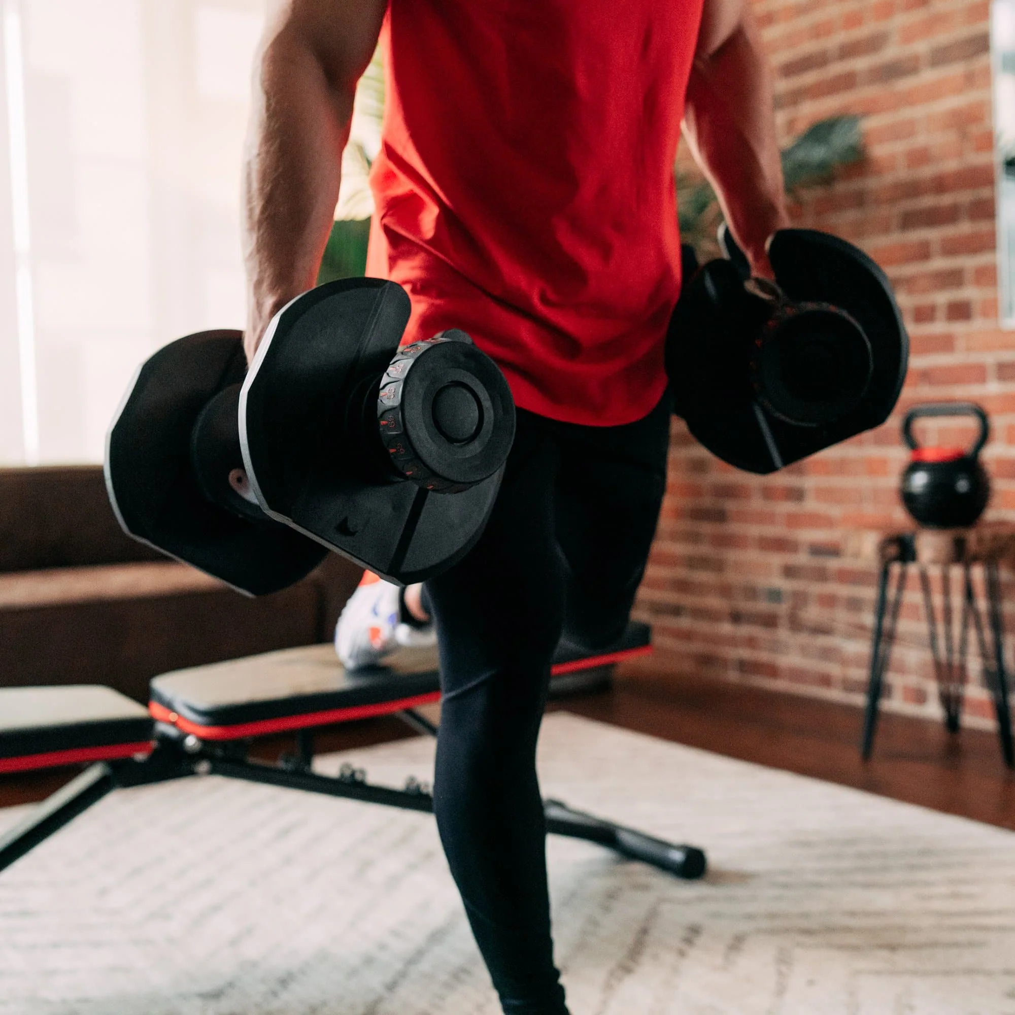 2026 Set of 2 Adjustable Dumbbells (10 to 90 lb)