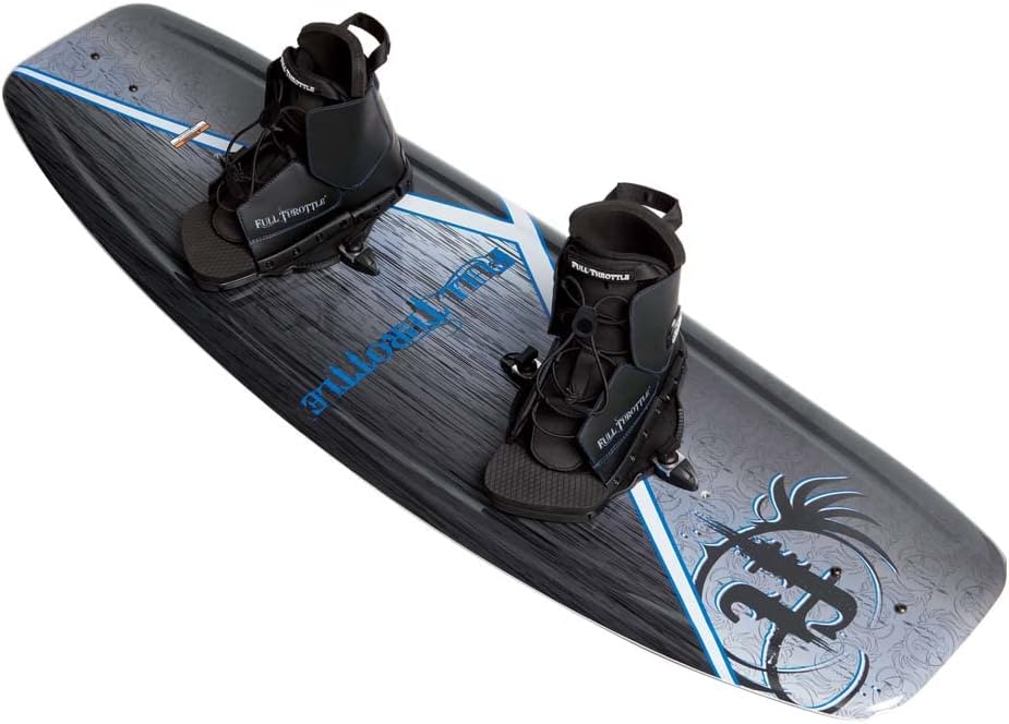 Extreme Wakeboard Kit (Black/Blue, 55.1 x 21.6-Inch/ 140cm x 42cm) – Wakeboard Kit