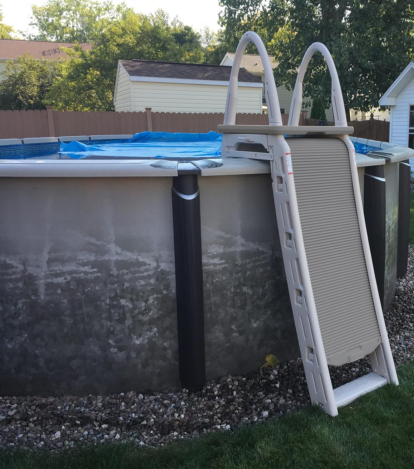 Confer Plastics 7200 Roll Guard Adjustable Ladder