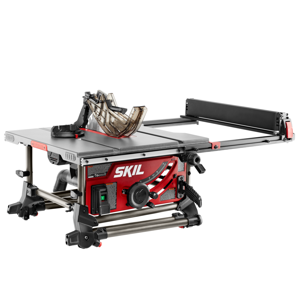 SKIL Jobsite Table Saw with Integrated Foldable Stand, 10, 15 Amp, 25-1/2�� Rip Capacity