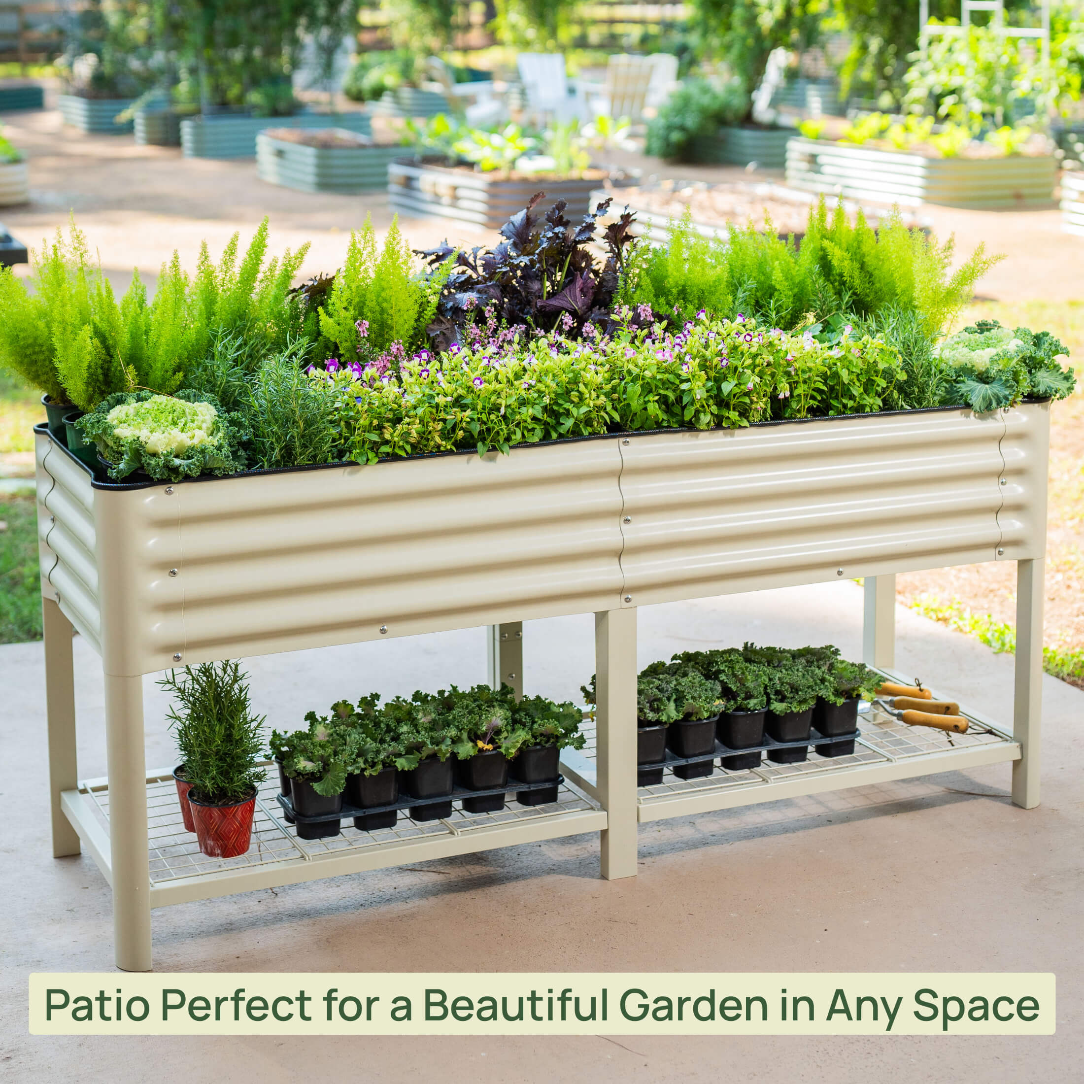 Elevated Garden Bed - V Series 2' x 6'
