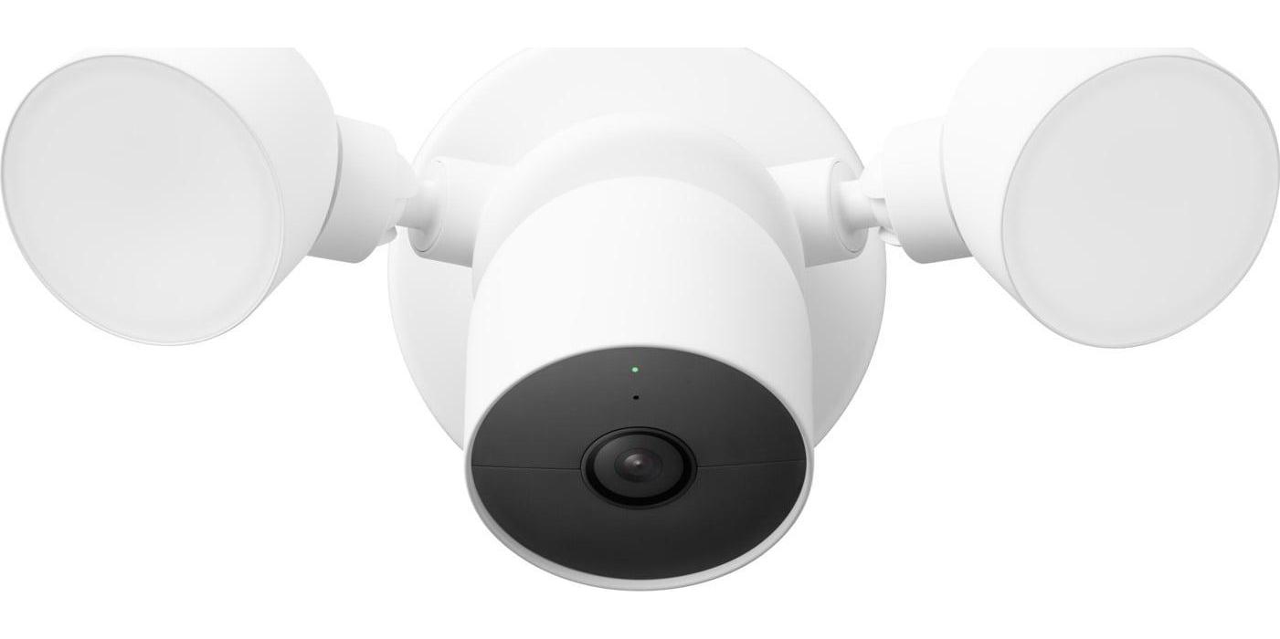 Google Nest Cam with Floodlight (Snow) Surveillance Camera