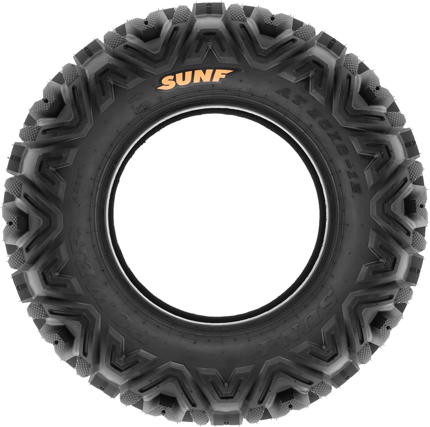 ATV UTV All-Terrain Tires Set of 4 25X8-12 25X10-12