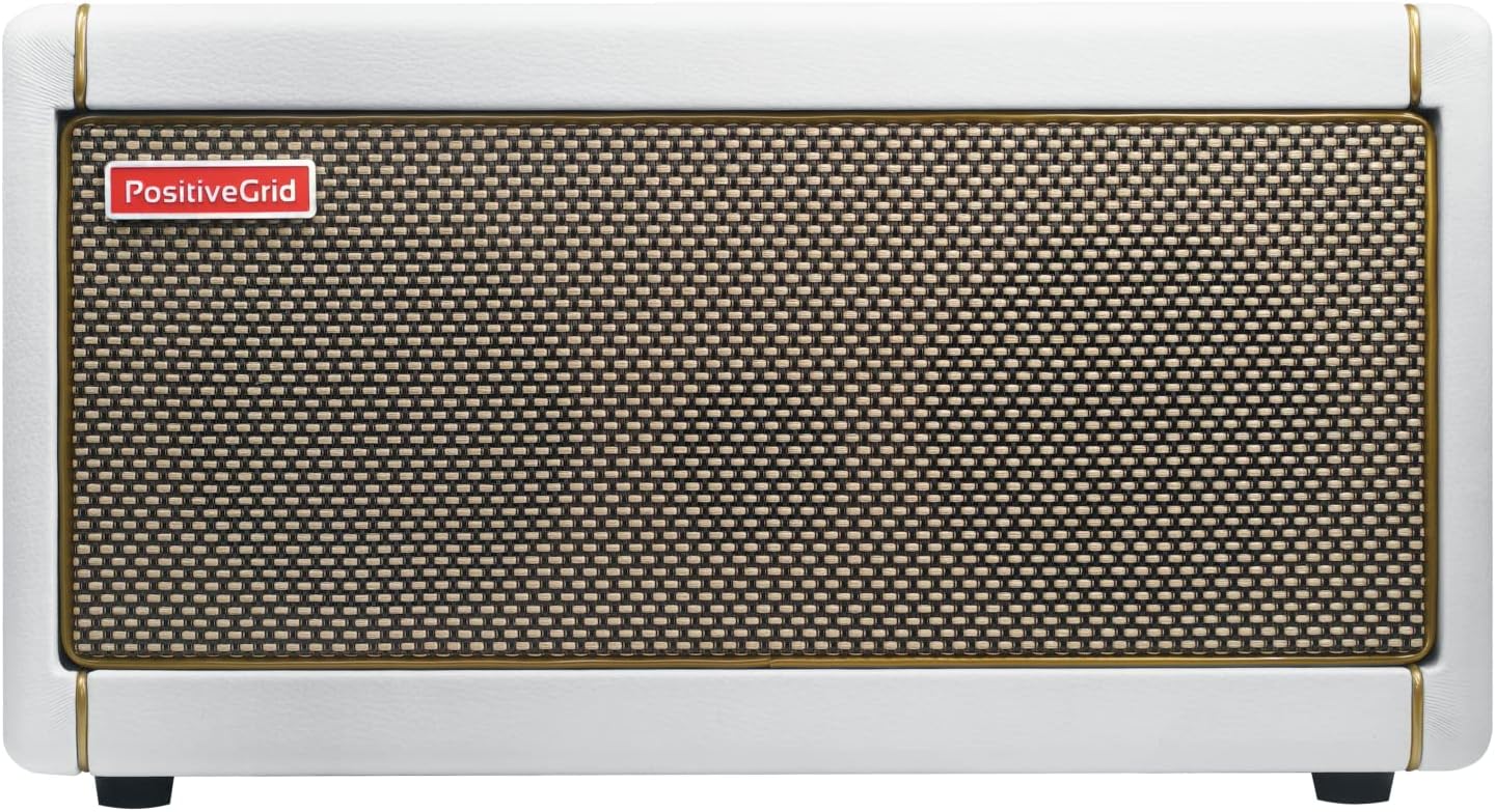 40-Watt Combo Practice Guitar Amplifier Electric Bass and Acoustic Guitar Amp with Spark Mobile App – Pearl