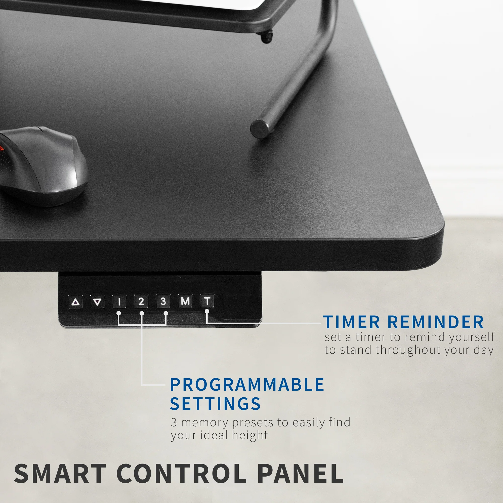 Electric Height-Adjustable Desk – Ergonomic Sit-Stand Workstation for Improved Comfort & Productivity