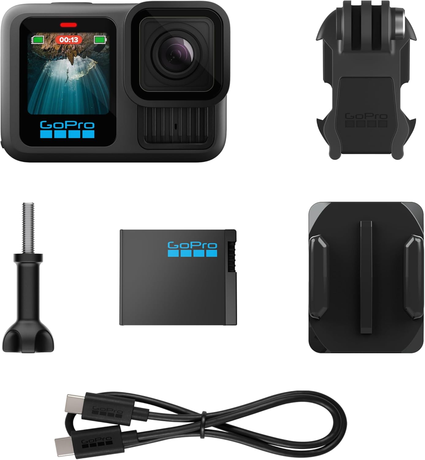 Hero13 Black – Waterproof Action Camera 5.3K60 Video