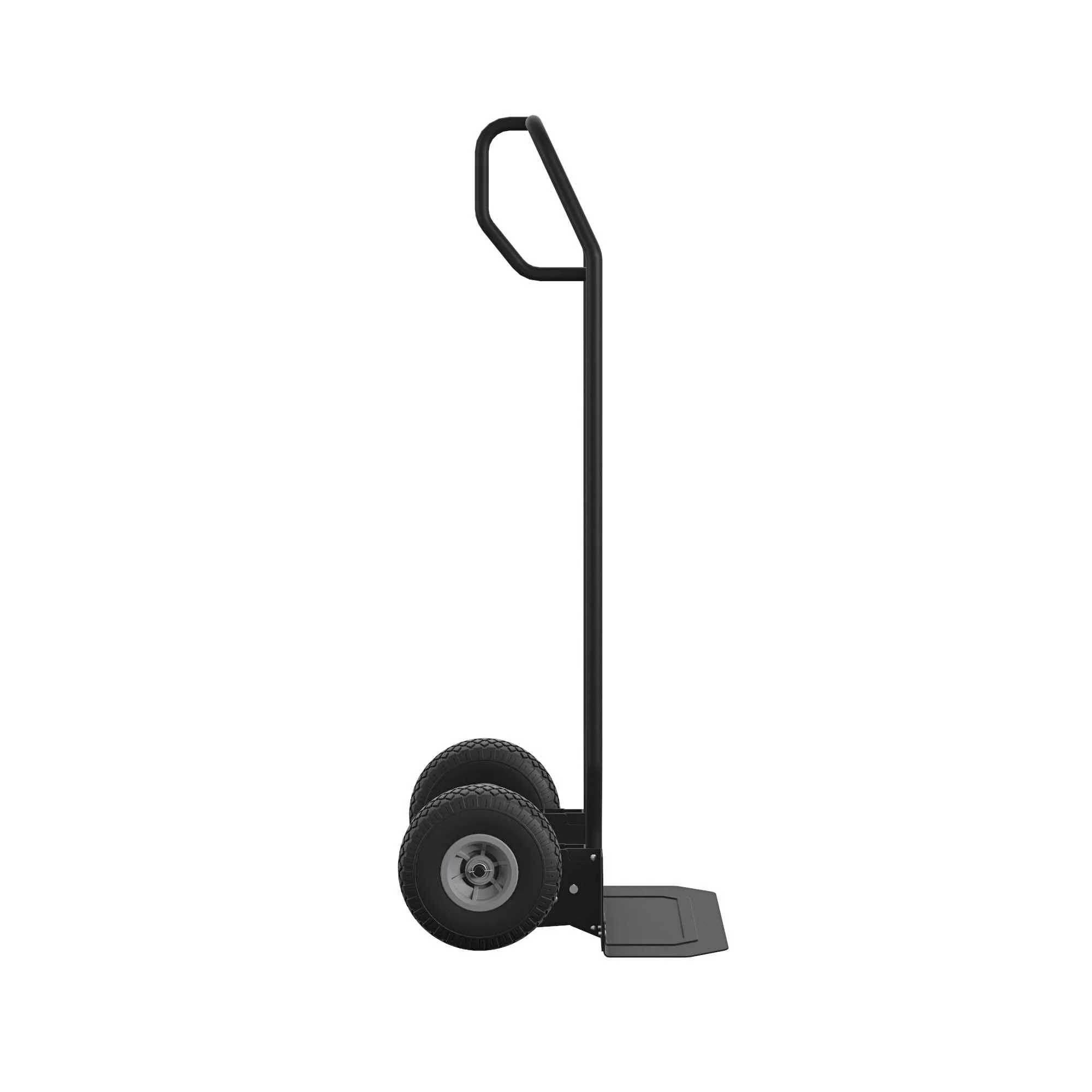 COSCO Load Assist Hand Truck with P Handle and Flat Free Wheels, 800lb capacity