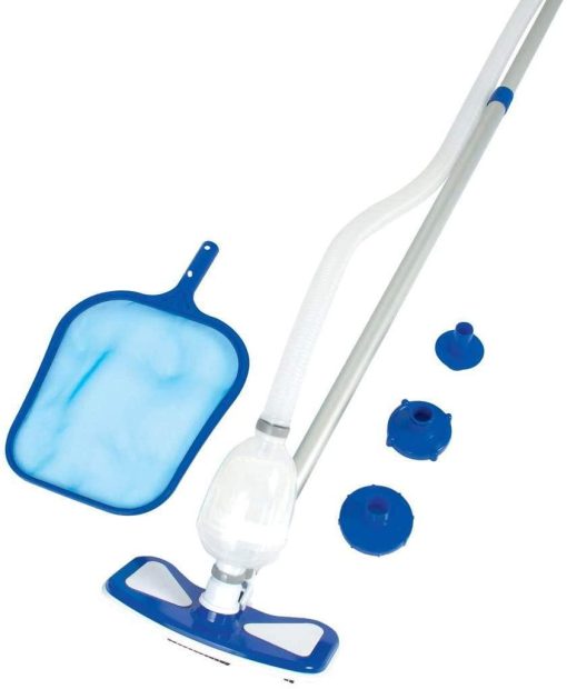 18ft x 9ft x 48 inch Swimming Pool Set with Pump and Maintenance Kit