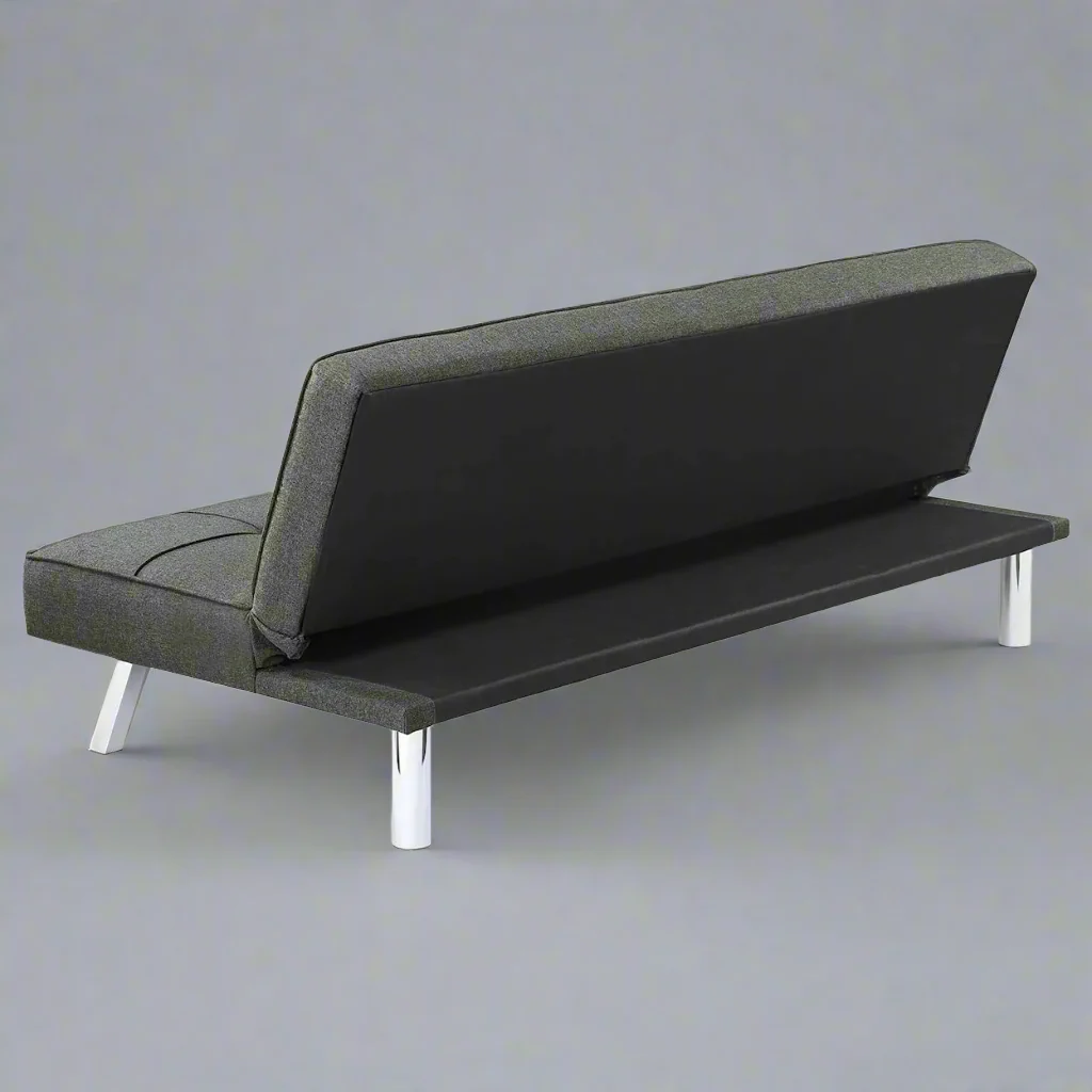 2026 Modern Metal Frame Sofa Bed Sleeper – Convertible Lounger & Bed for Small Spaces
