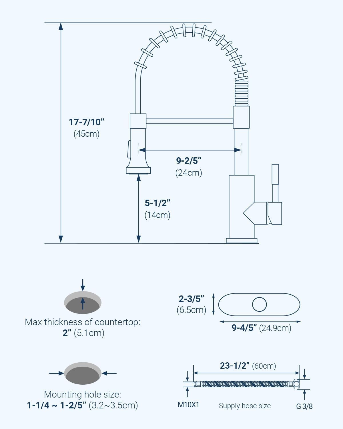 Black Touchless Kitchen Faucet with Soap Dispenser, Motion Sensor Activated Hands-Free Automatic Faucet for Sink with Pull Down Sprayer, Single Handle Smart Faucets for Kitchen Sink