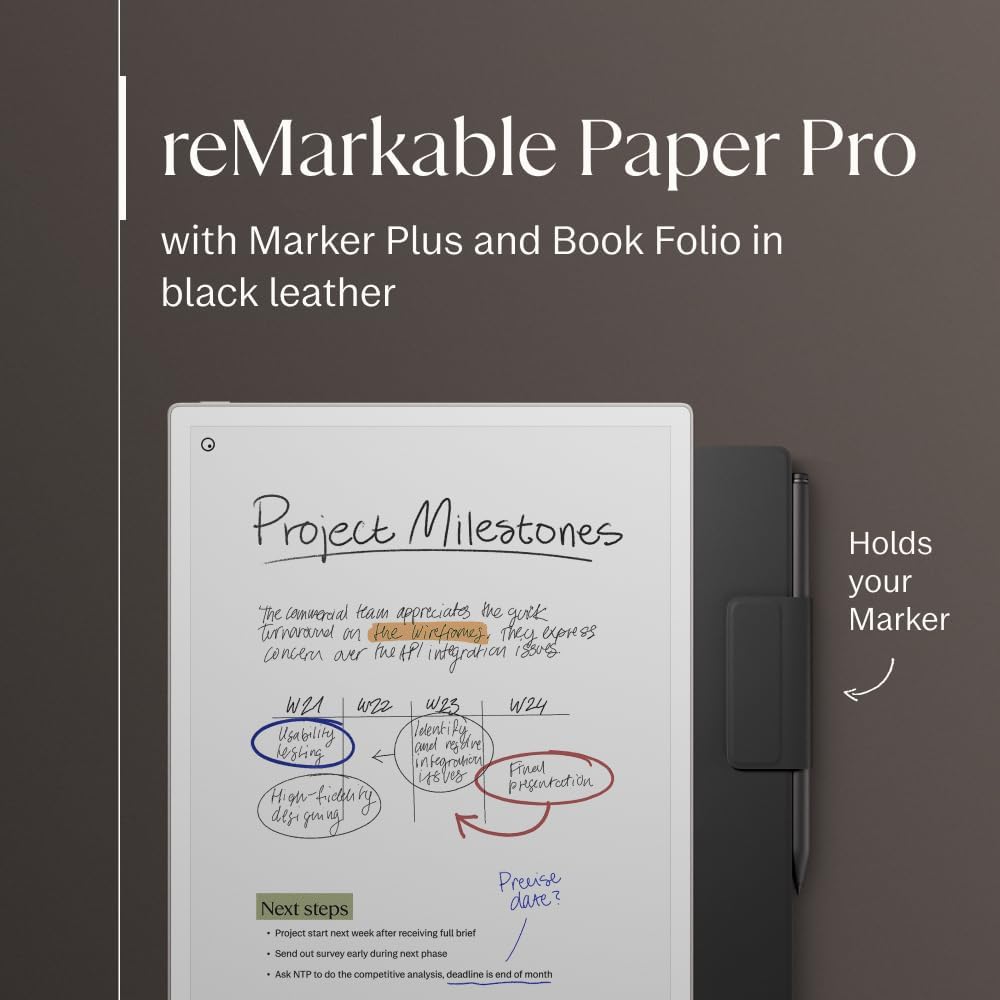 Paper Pro Bundle – Premium Leather Tablet & Accessories