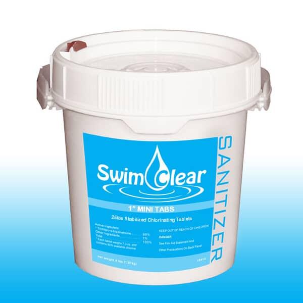 2026 1′′ Mini Chlorine Tablet – 25lb