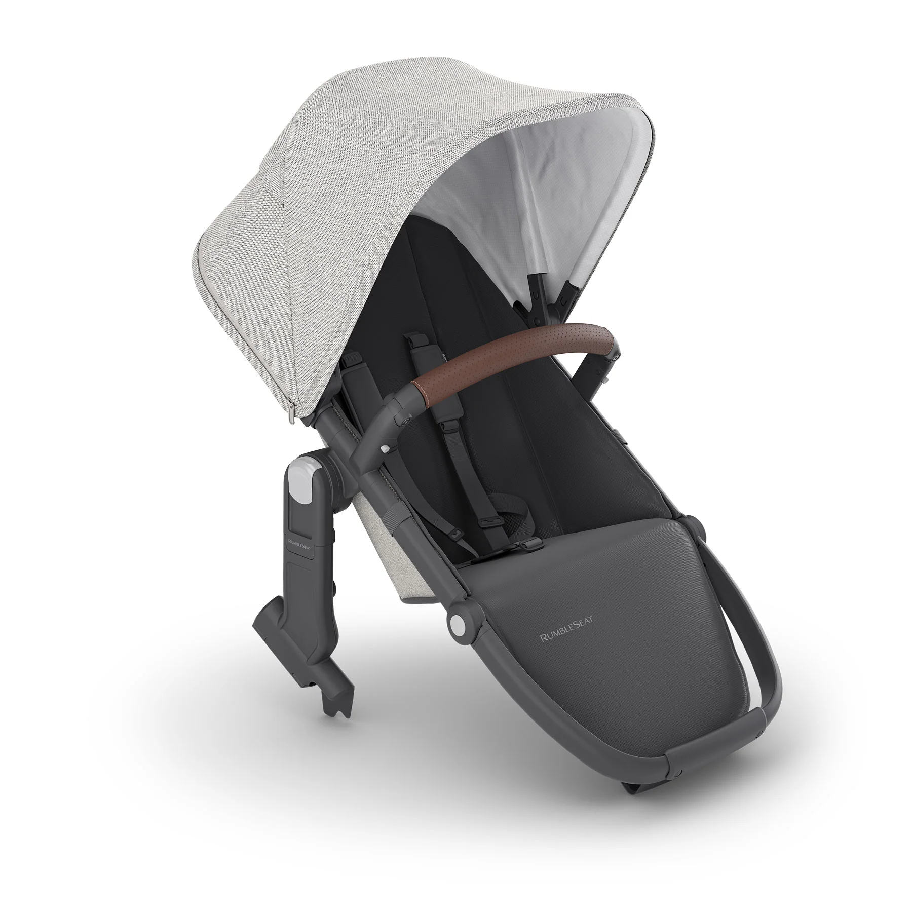 2026 UPPAbaby VISTA V2 RumbleSeat V2+ – Enhanced Double Stroller Seat with Adjustable Footrest & Canopy