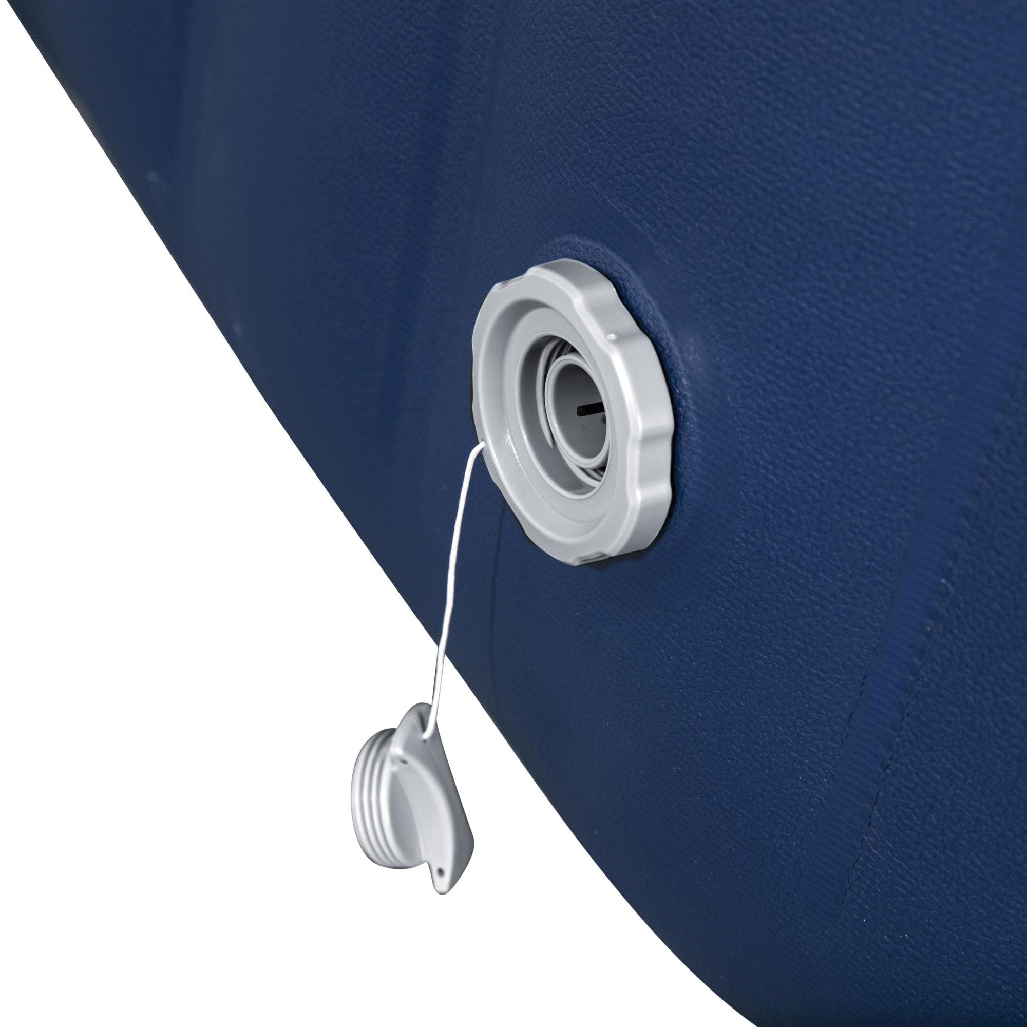 Coleman Atlantis SaluSpa 140 AirJet Square 4-6 Person Inflatable Hot Tub, Blue💝 Last Day For Clearance