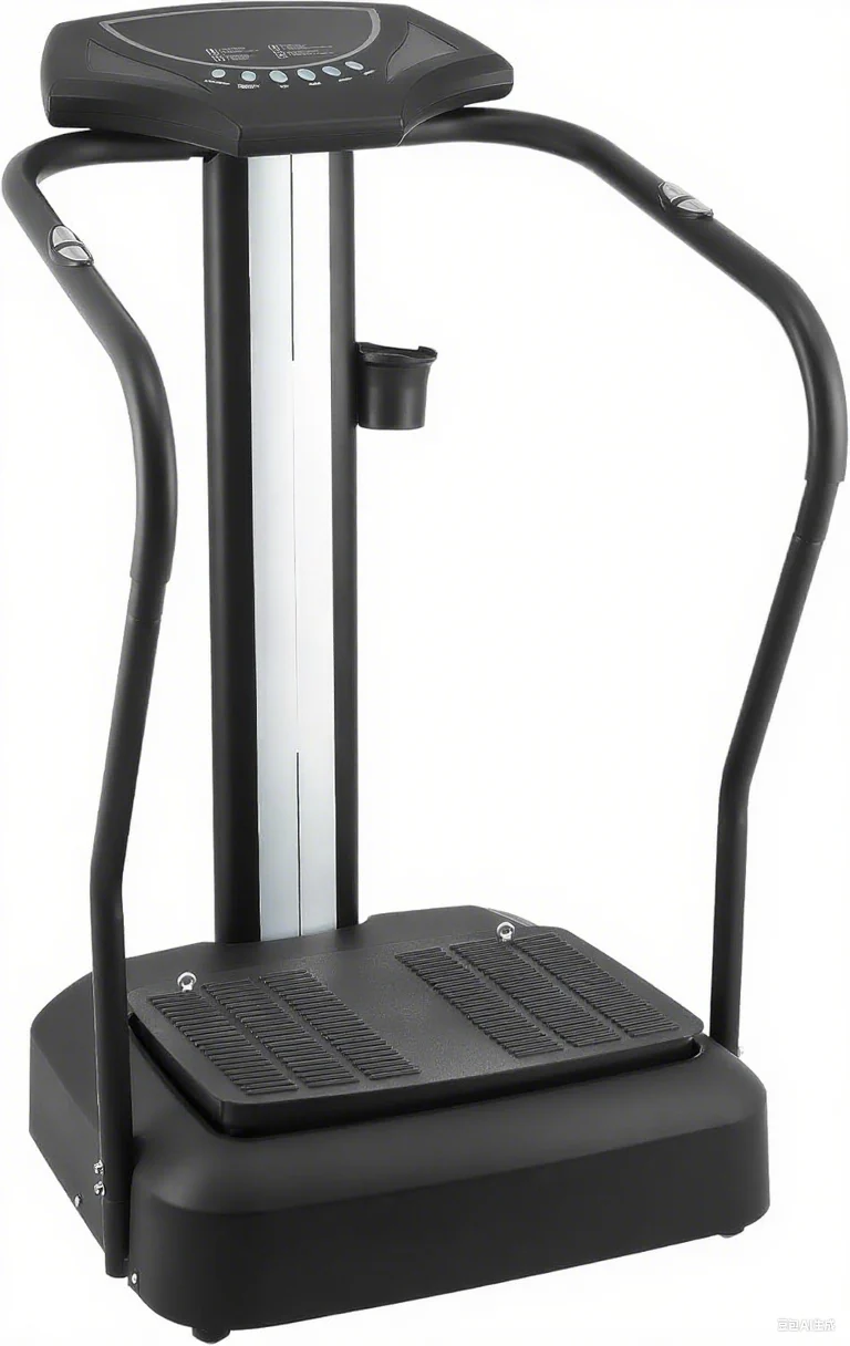 Whole Body Vibration Plate, 500W Vibration Plate Exercise Machine with 99 Levels 3 Preset Modes & 2 Resistance Bands, Training Fitness Vibration Platform Machine for Home Gym with 330lb Capacity