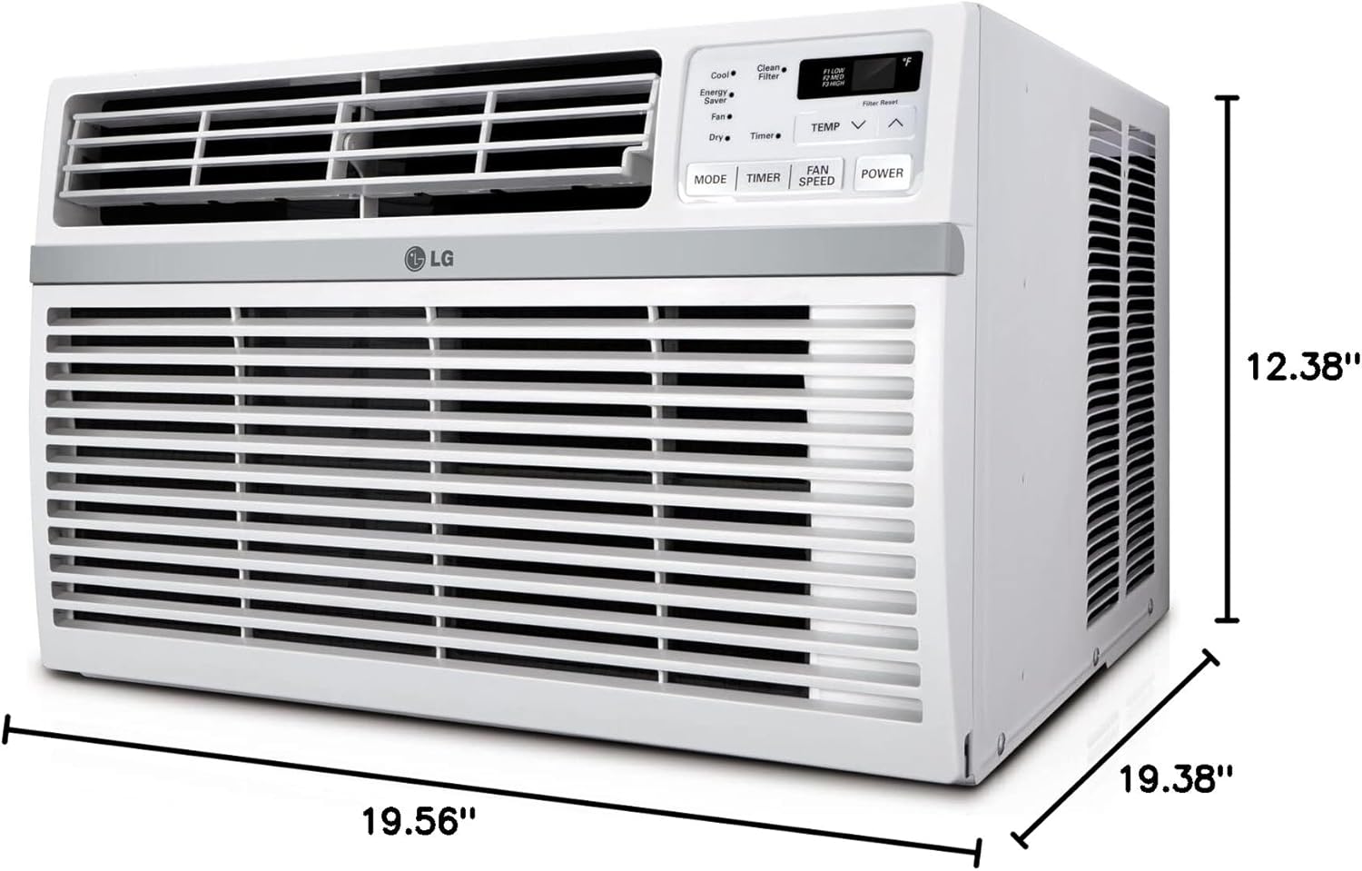 8,000 BTU Window Air Conditioner, Remote & Quiet